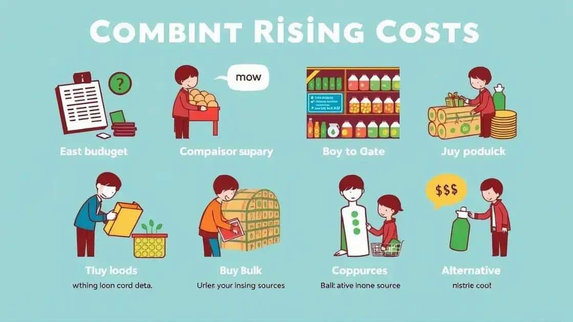 Strategies to combat rising costs