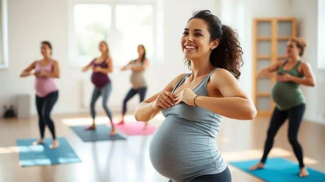 Physical activities to support pregnancy