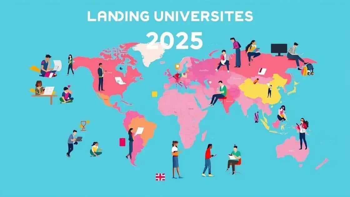 Top international universities in 2025
