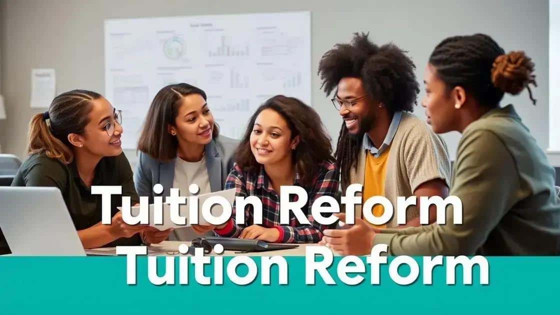 Innovative solutions for tuition reform