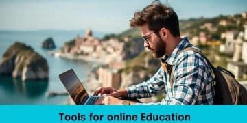 Travel online education tools for modern learners