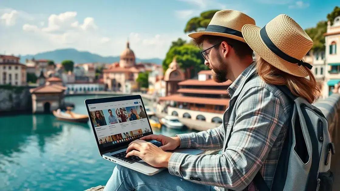 How to integrate travel with online education