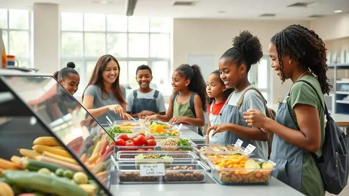 How schools can improve meal access