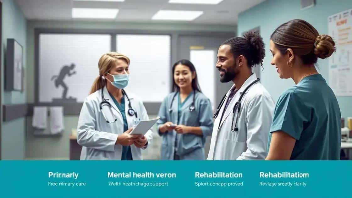 Types of healthcare services available