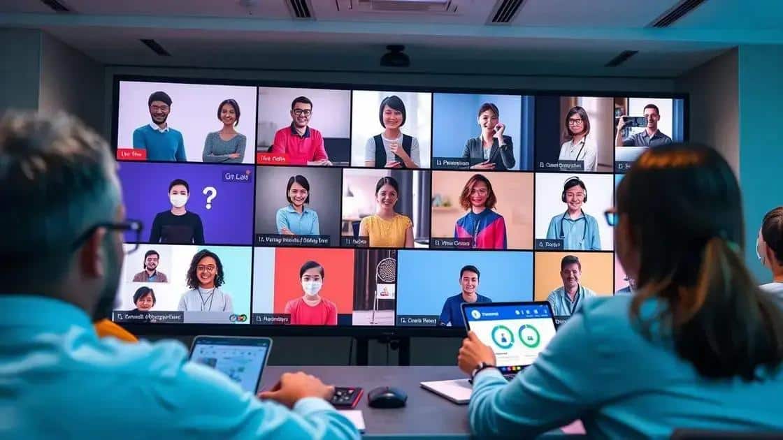 Leveraging technology for interactive sessions