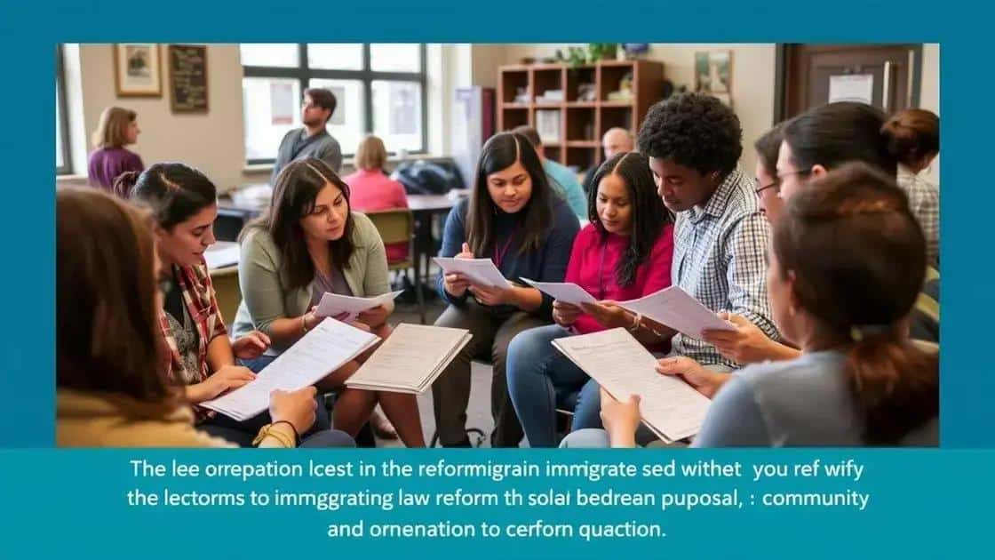 Key proposals in immigration law reform