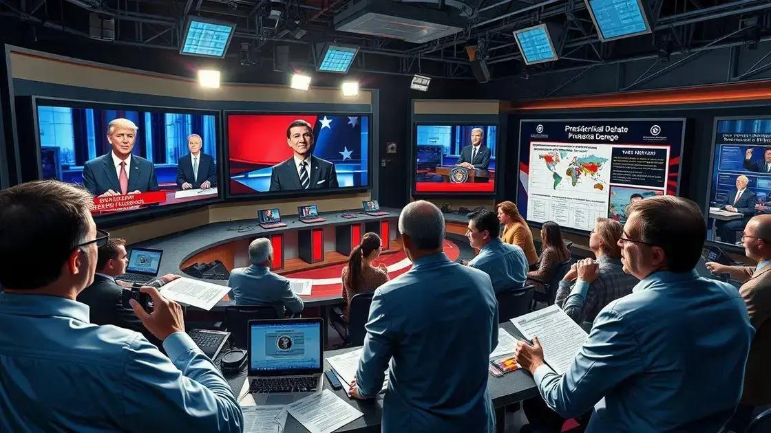 How debate coverage affects voter perception