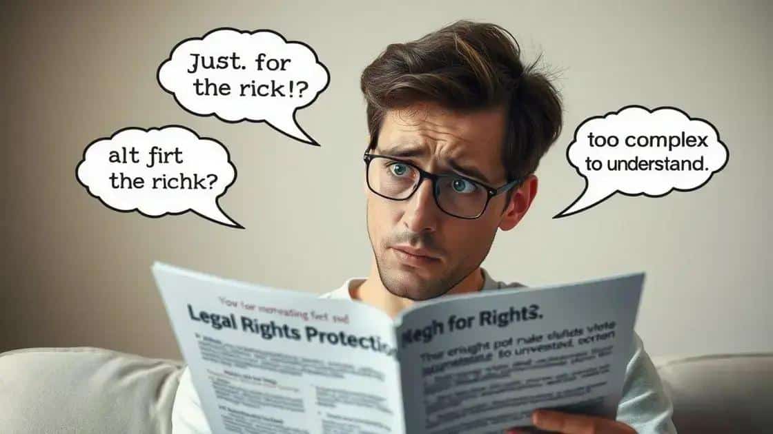 Common misconceptions about legal rights protection