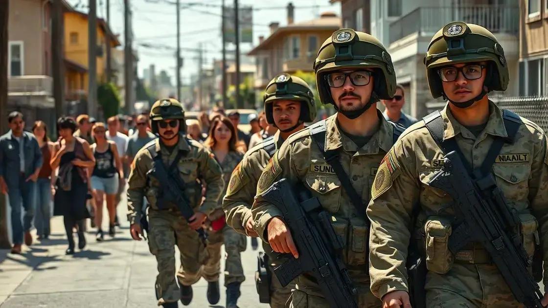 How the National Guard is involved