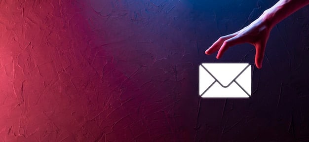 Close-up of a hand hovering over a suspicious link in an email, with blurred background elements suggesting urgency and fear.