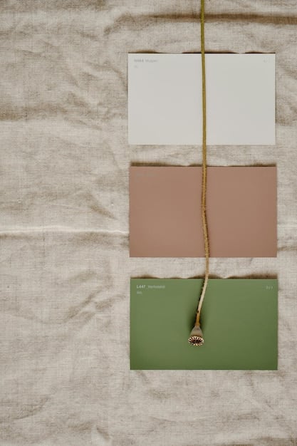 A color palette featuring various shades of linen shirts: classic white, light beige, sky blue, olive green and a muted coral.