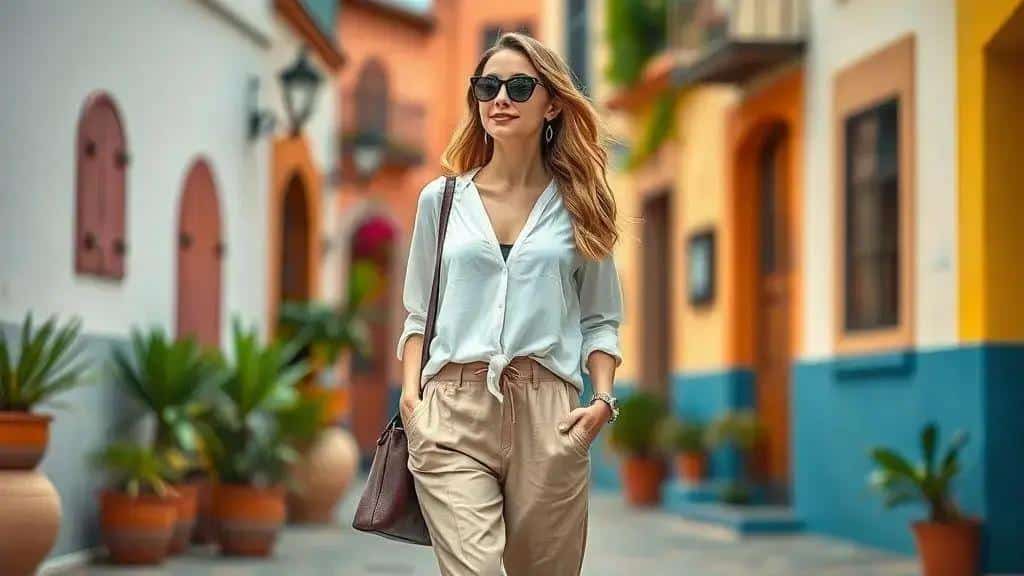 Capri pants chic España: estilo atemporal para o verão