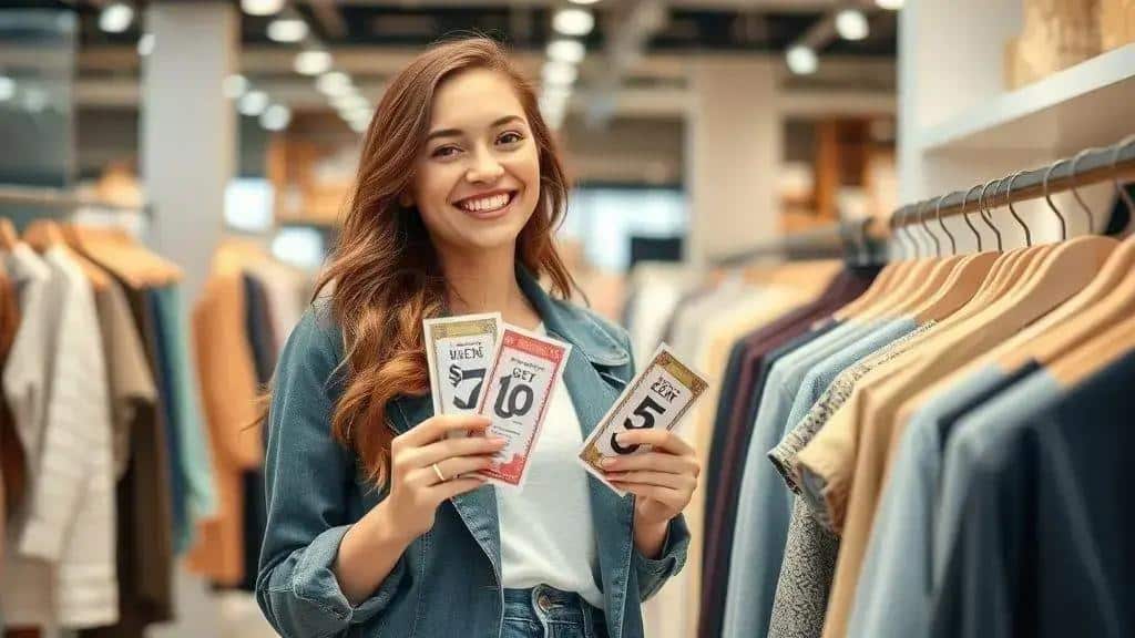 Como usar cupones de roupa de forma eficaz
