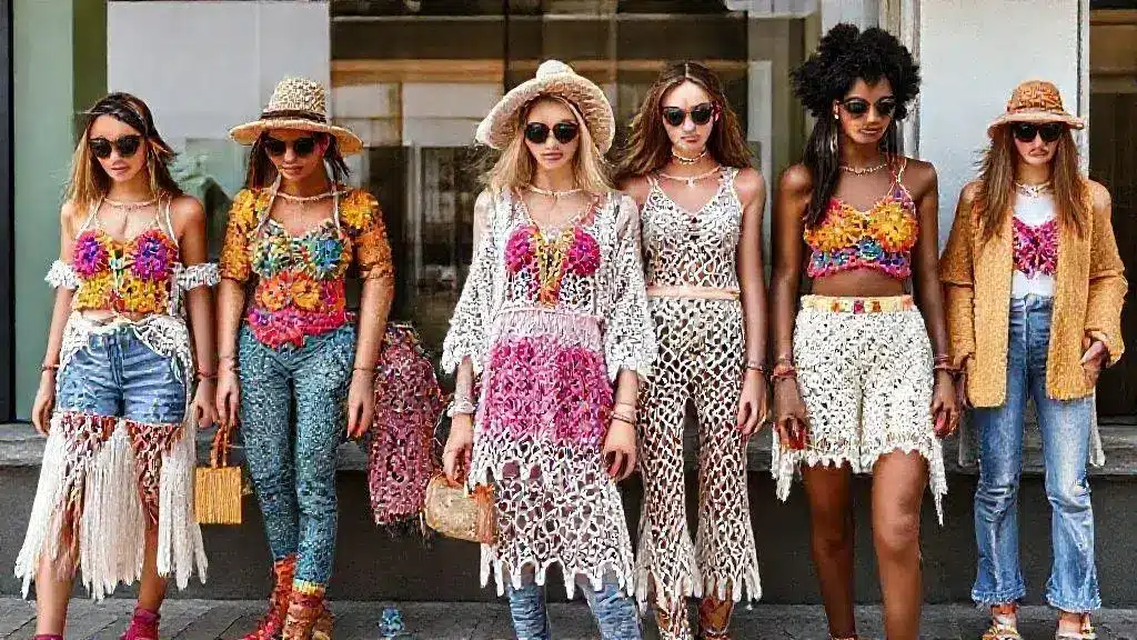 A influência do crochet nas tendências atuais A influência do crochet nas tendências atuais