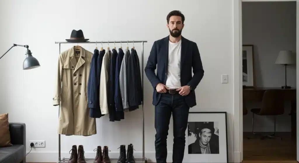 Armario Cápsula Masculino 2025: 10 Prendas Imprescindibles para España