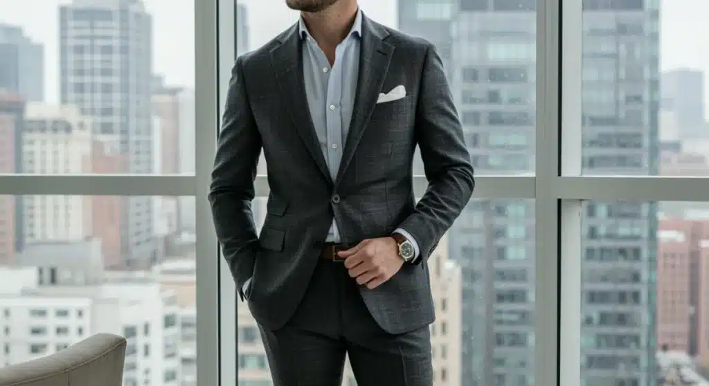 Moda masculina de oficina 2026: profesionalidad y estilo