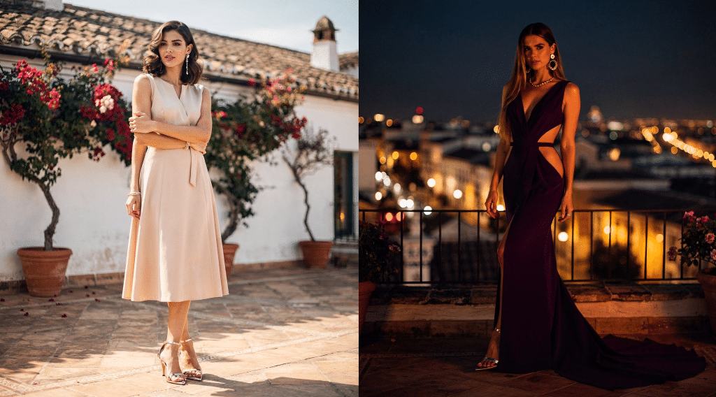 Moda Femenina Bodas 2026: Looks Día y Noche en España