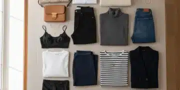 A curated 2026 capsule wardrobe with 12 versatile pieces ready for mixing and matching.