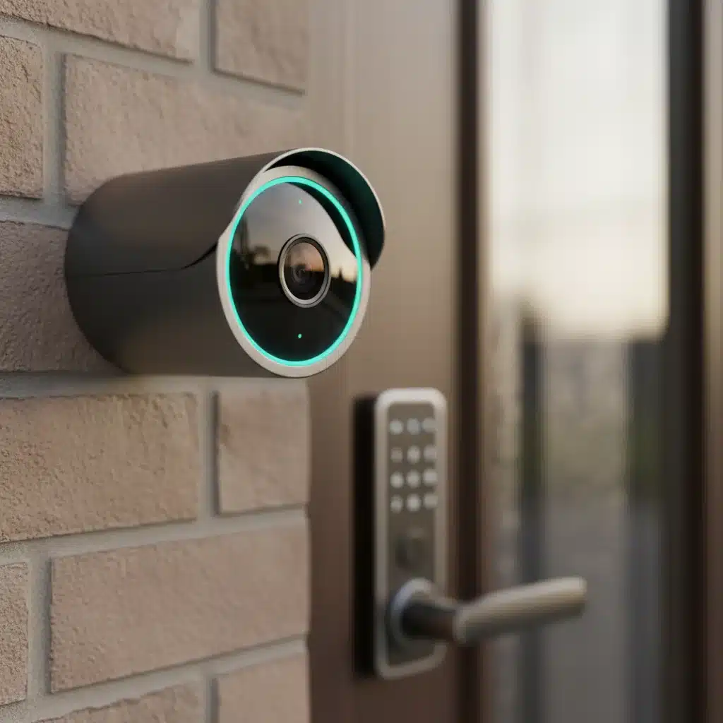 AI-powered smart security camera with facial recognition