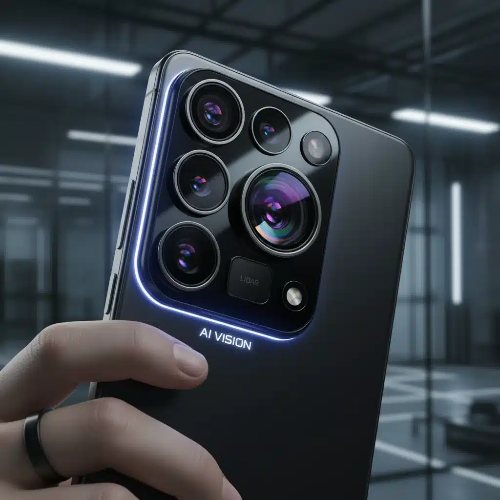 Advanced camera system of the 2026 flagship smartphone