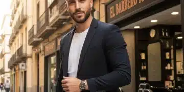 Hombre español con corte de pelo moderno y elegante para 2026