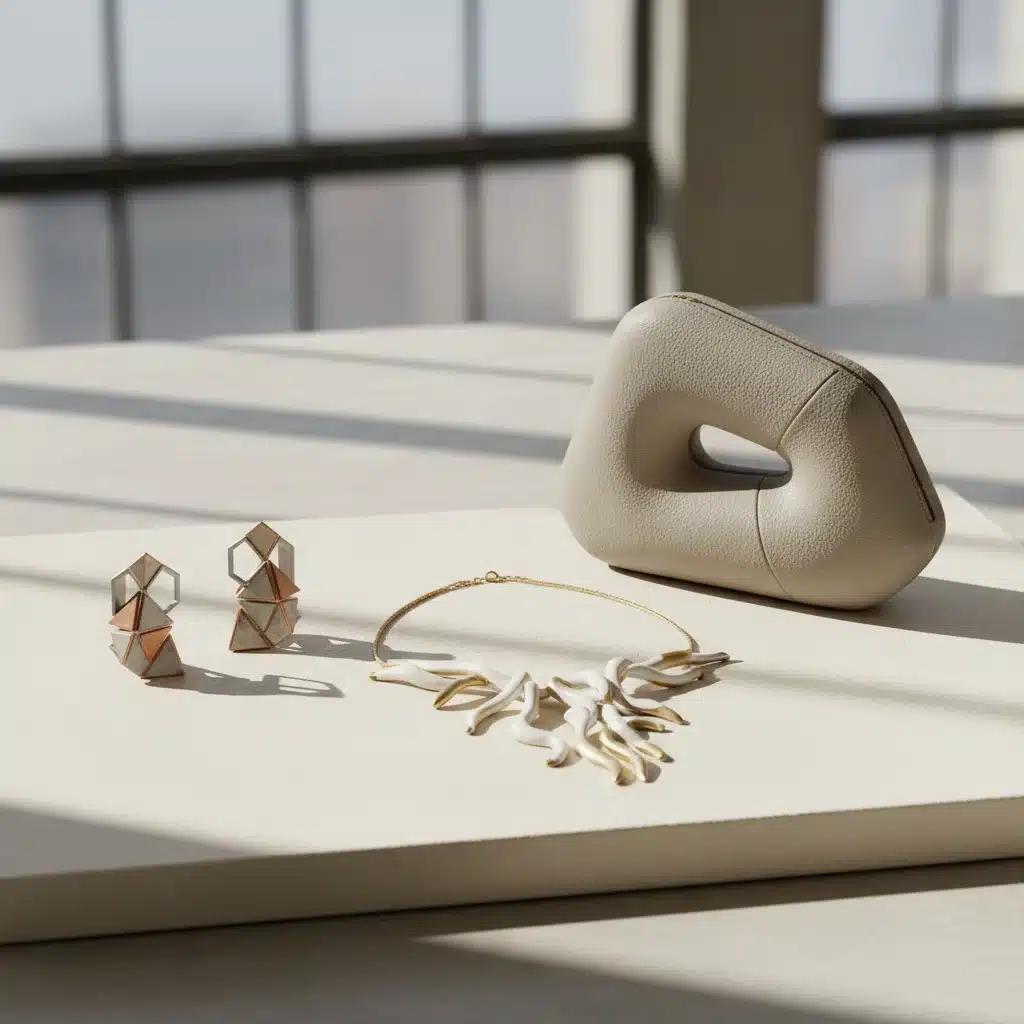 Innovative sculptural accessories for Spring 2026 fashion