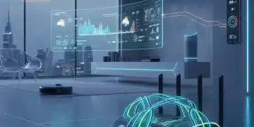 Optimized smart home network with seamlessly connected devices and a high-performance router.