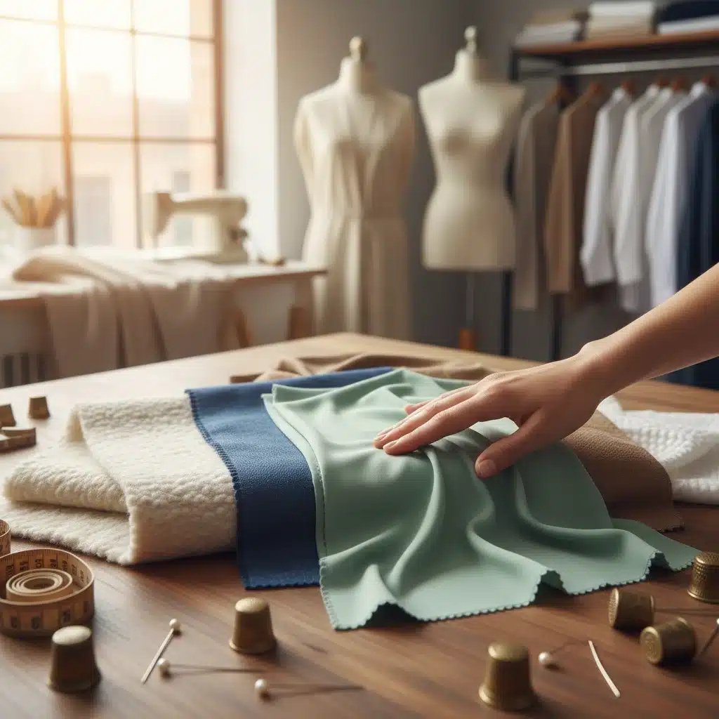 Sustainable suit fabric swatches for eco-conscious formal wear