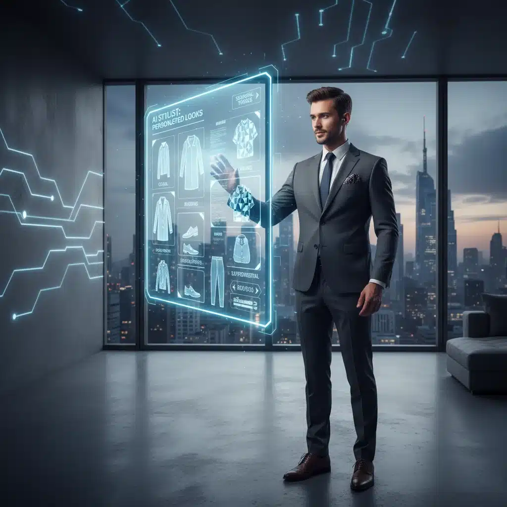 AI in Men’s Fashion: Your Style’s Future in 12 Months